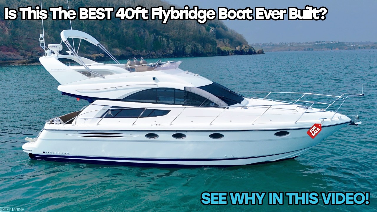 Fairline Phantom 40 &ndash; Эталонная 40-футовая яхта с флайбриджем?