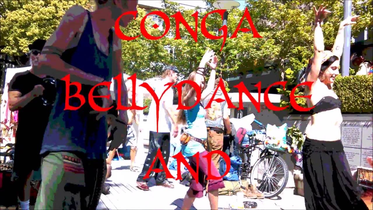 Eugene Drum Circle 9/3/16 *Conga, Bellydance And, Trance*