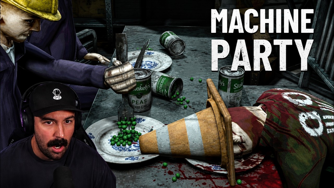 Мы сыграли в новую хоррор-пати-игру! | Machine Party