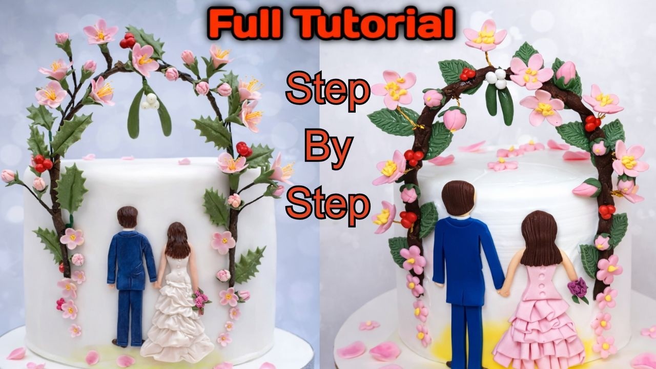 Couple Cake | Engagement Cake | Wedding Cake | Love cake | Unique Cake | Relationship #cakecalorie
