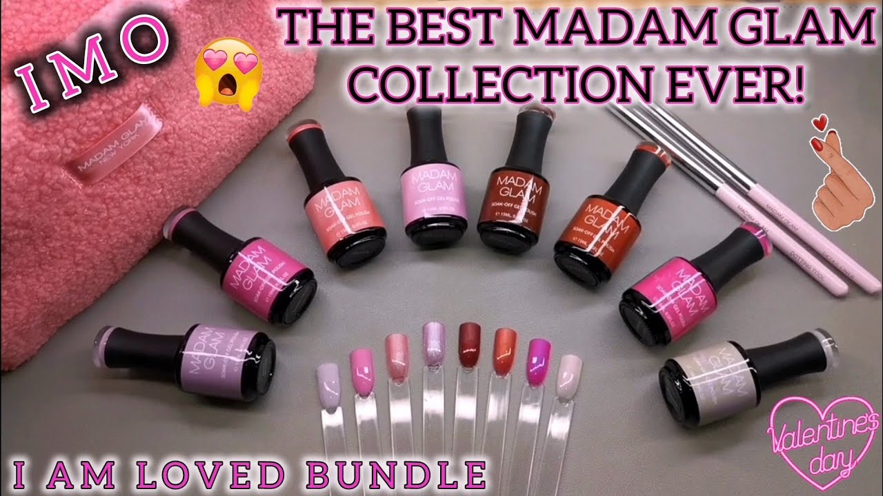 На мой взгляд, лучший набор гель-лаков Madam Glam 