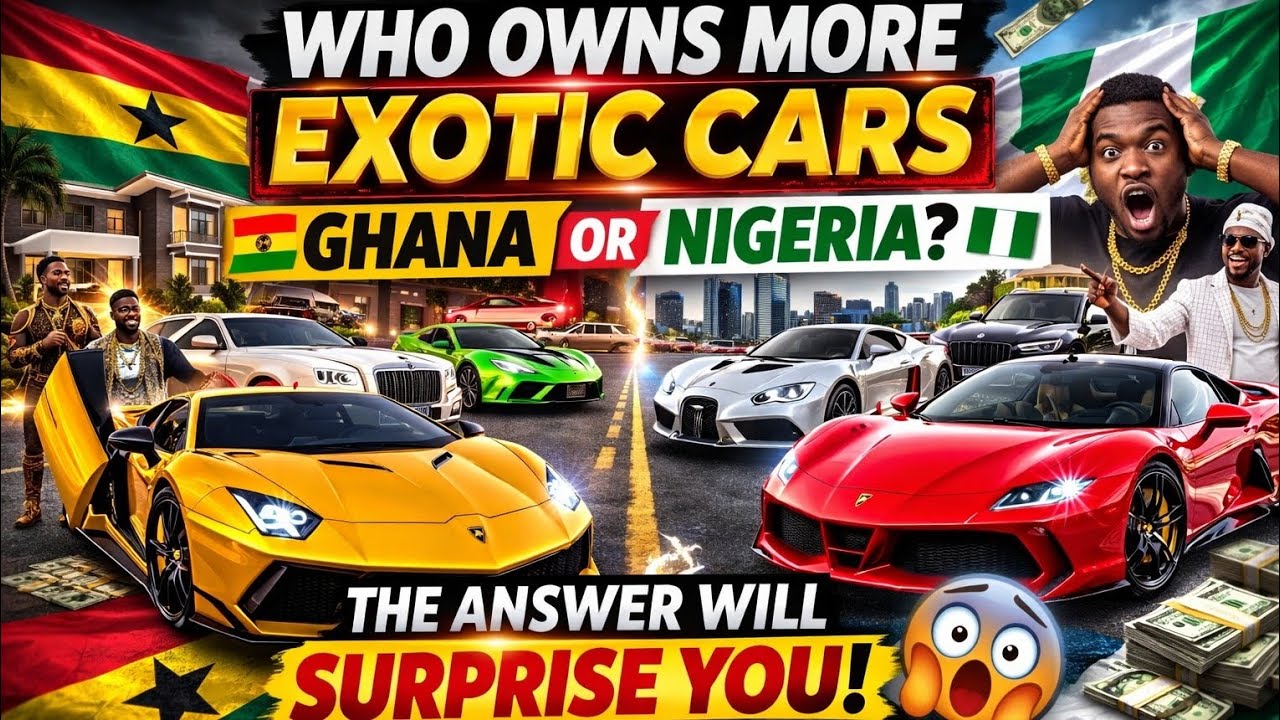 “Ghana vs Nigeria: Who REALLY Has the Most Expensive Cars?! 😳🚗🔥”