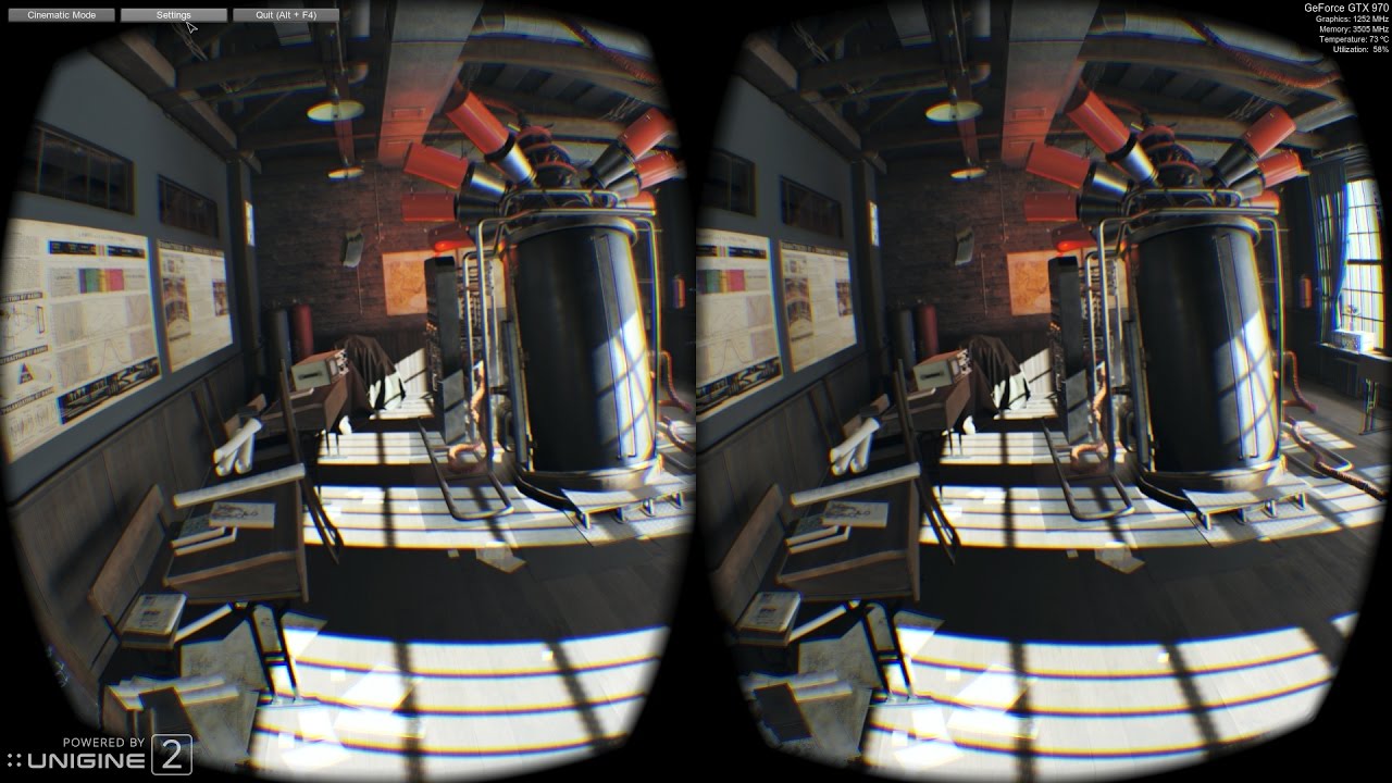 UNIGINE Superposition Benchmark - VR Features Review