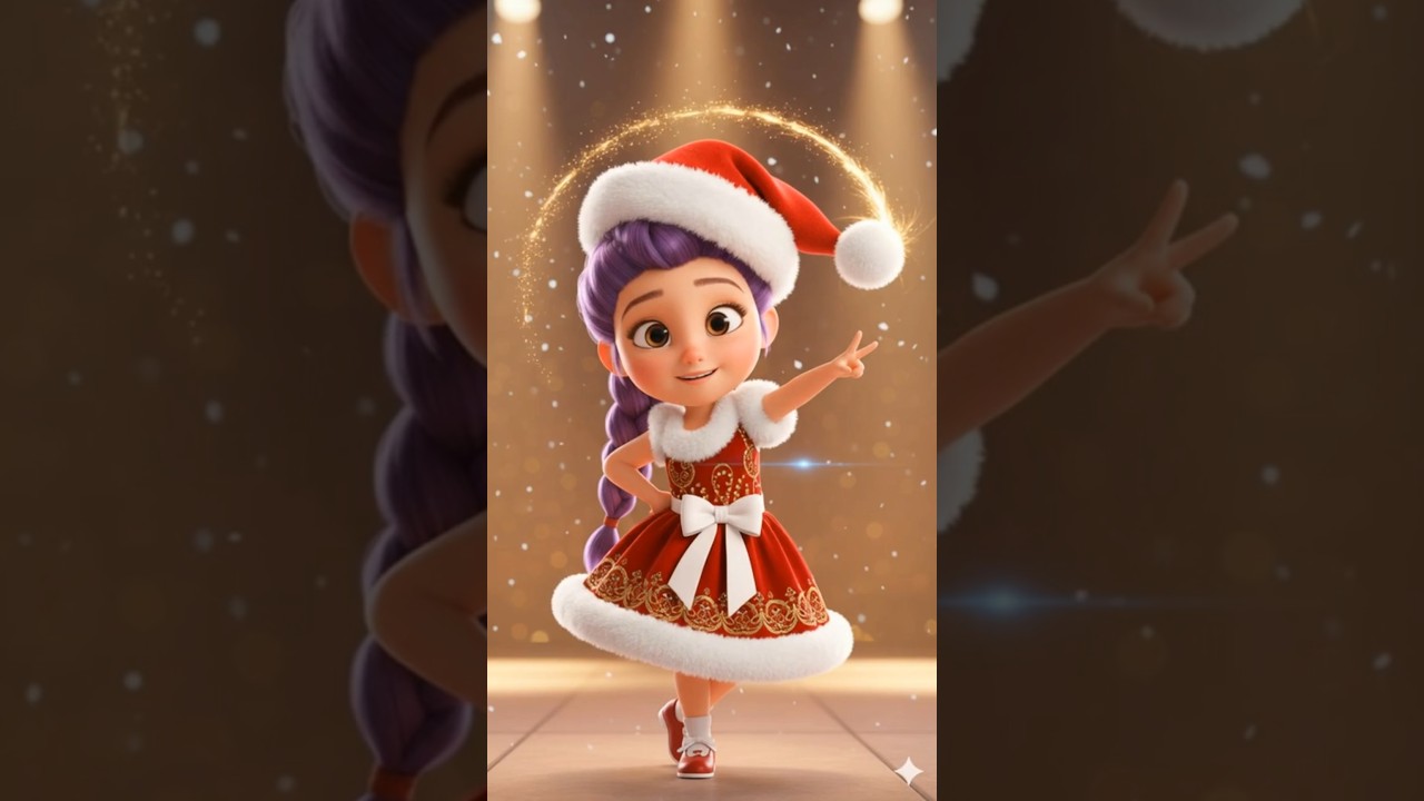 👉 Why Santa’s Hat Curves 🎅 | Rumi Parody by My Daughter