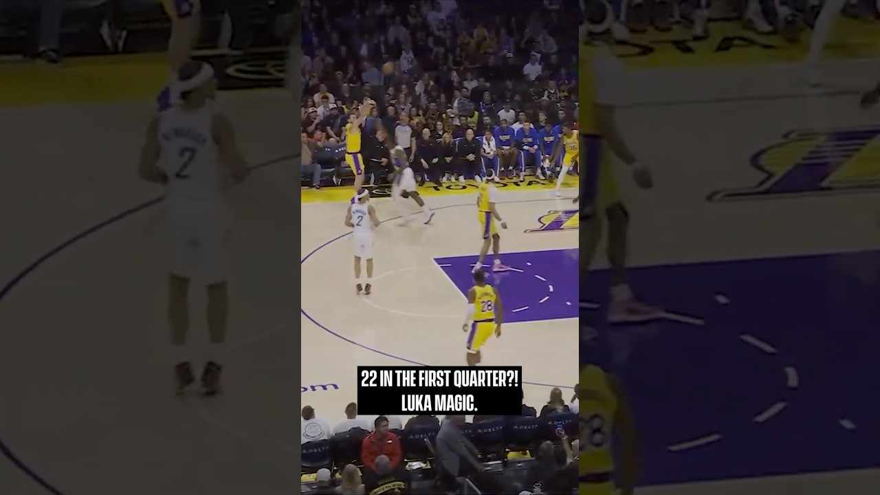 Luka was getting BUCKETS #Lakers #NBA