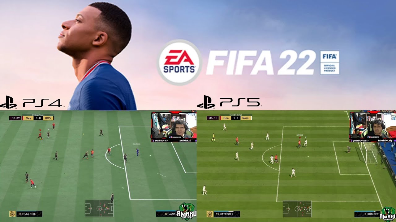 COMPARATIVA FIFA 22 DE PS5 VS PS4 EN FUT HAY GRANDES CAMBIOS? VALE LA PENA LA NEXT GEN?