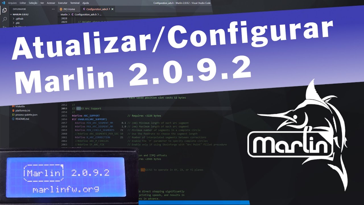 COMO: Configurar Marlin 2.0.9.2