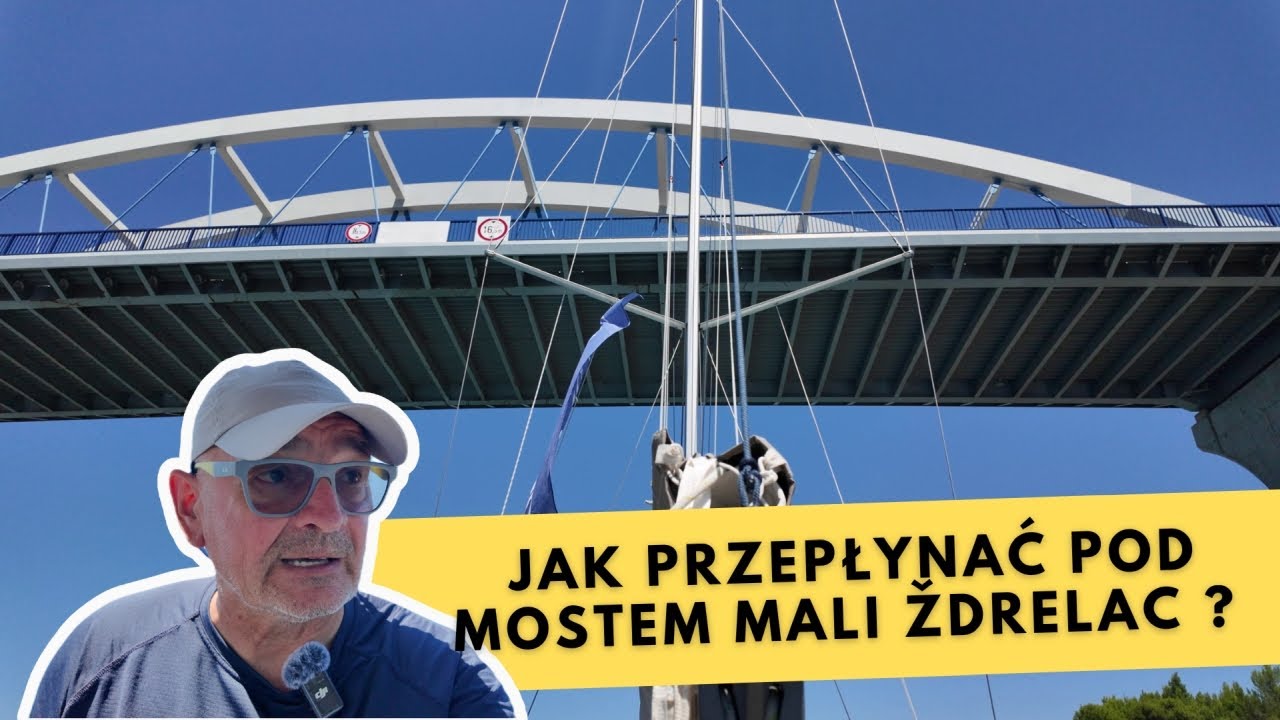 Jak przepłynąć pod mostem  Mali Ždrelac