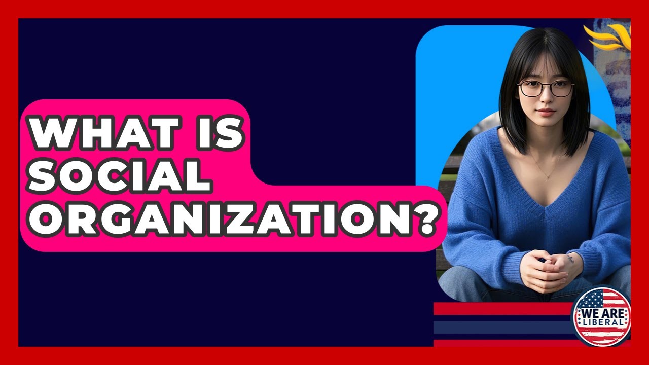 What Is Social Organization? - We Are Liberal
