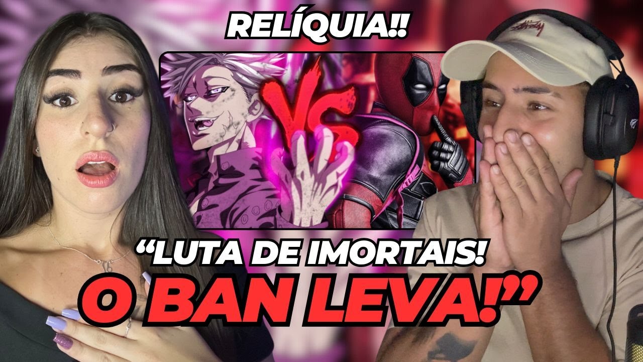 ( QUEM VENCE? ) Ban VS. Deadpool | Duelo de Titãs | 7mz | react
