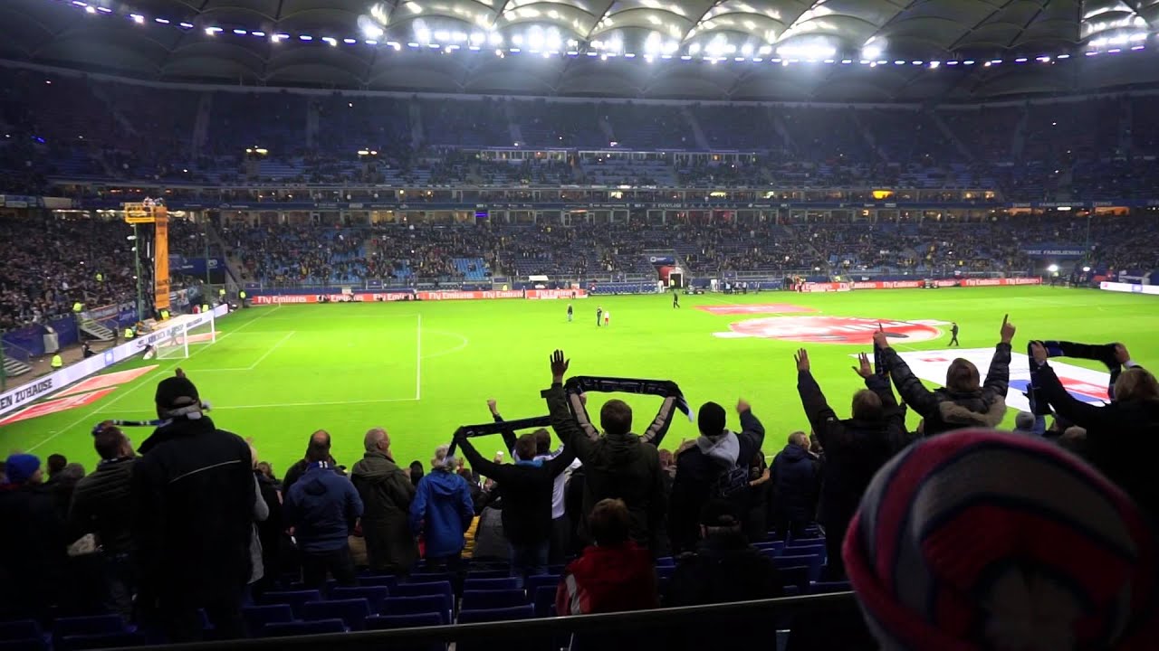 HSV Hymne Hamburg meine Perle von Lotto King Karl live @ HSV Stadion 20.11.2015