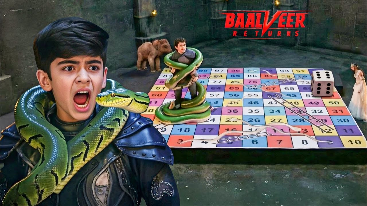 1 Move गलत चलने पर Vivaan को जकड़ लिया सांप ने ! ||  Baalveer Returns ||