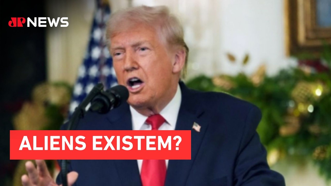 Trump ordena divulgação de arquivos sobre vida alienígena