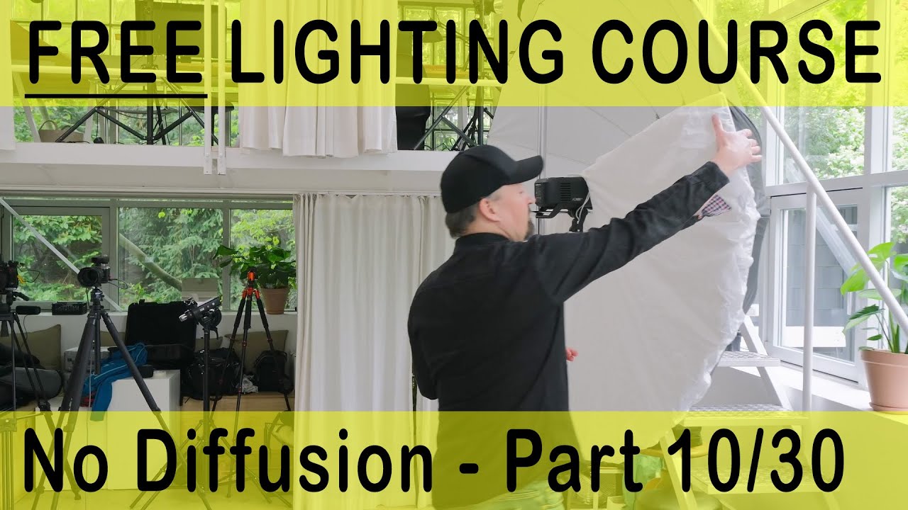 Photograpy Lighting Course: No Diffusion (Part 10/30)