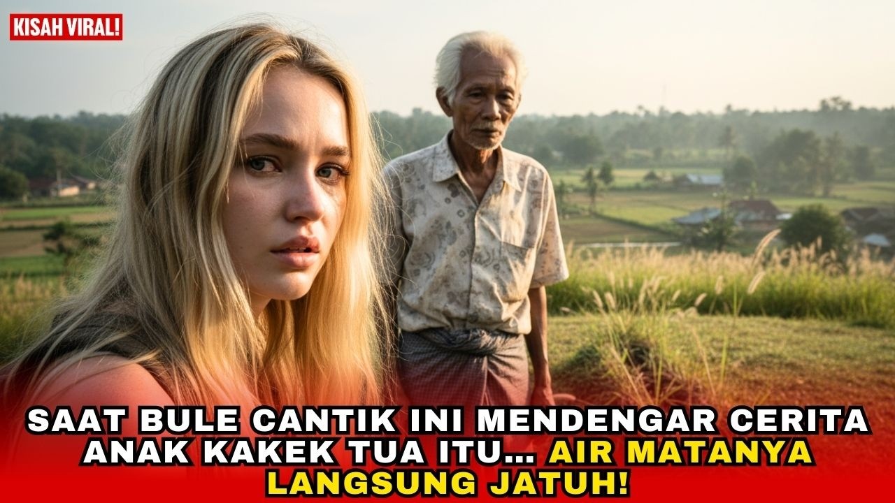 BULE INI HAMPIR PINGSAN DI DEPAN RUMAH REYOT,NAMUN DITOLONG SEORANG KAKEK YANG TERNYATA..?!