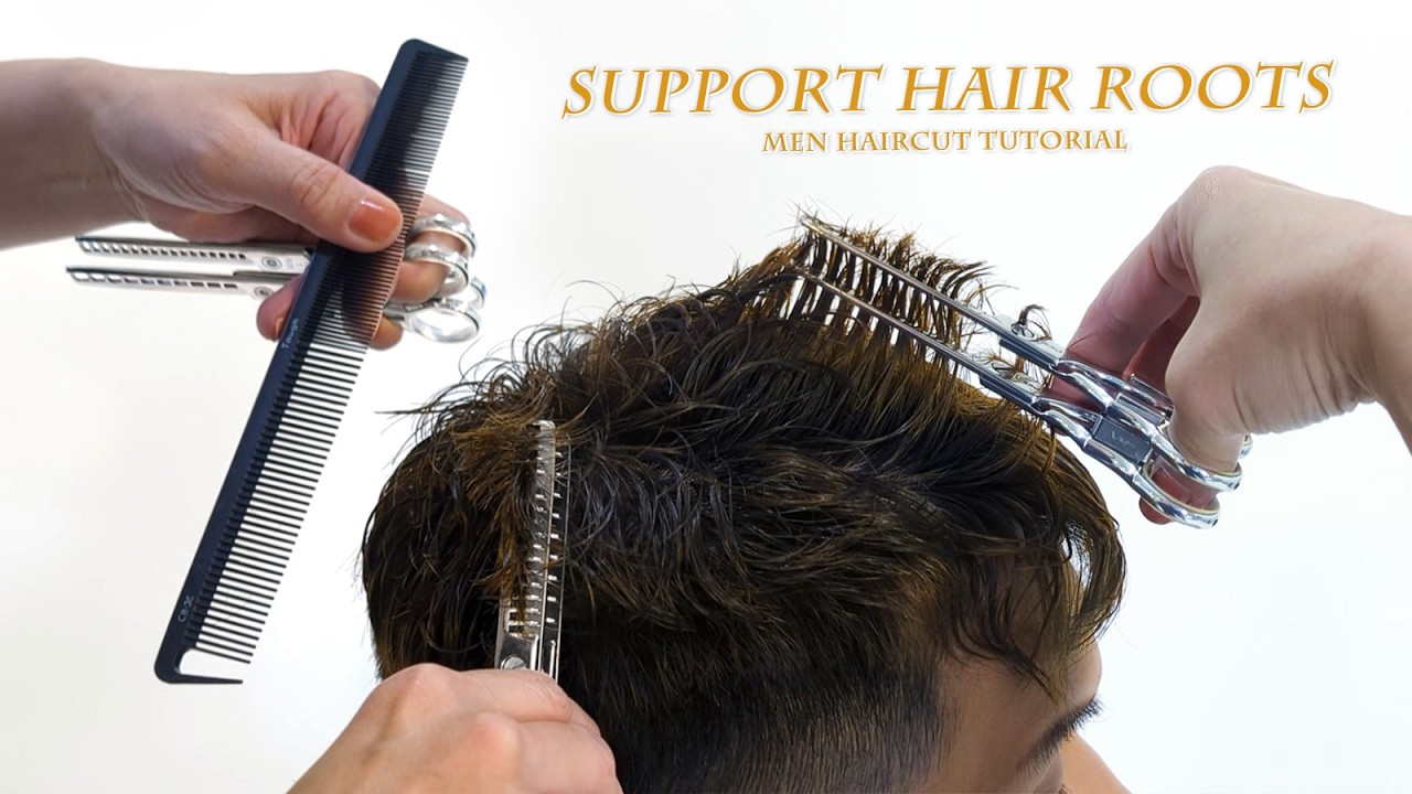 Men's Wavy Perm Bowl Cut: Textured & Fluffy Effect Haircut Tutorial - Vern Hairstyles 106