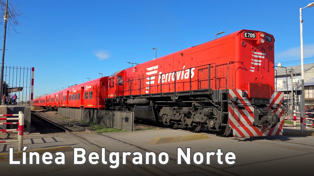 Línea Belgrano Norte 2025 // Ferrovias