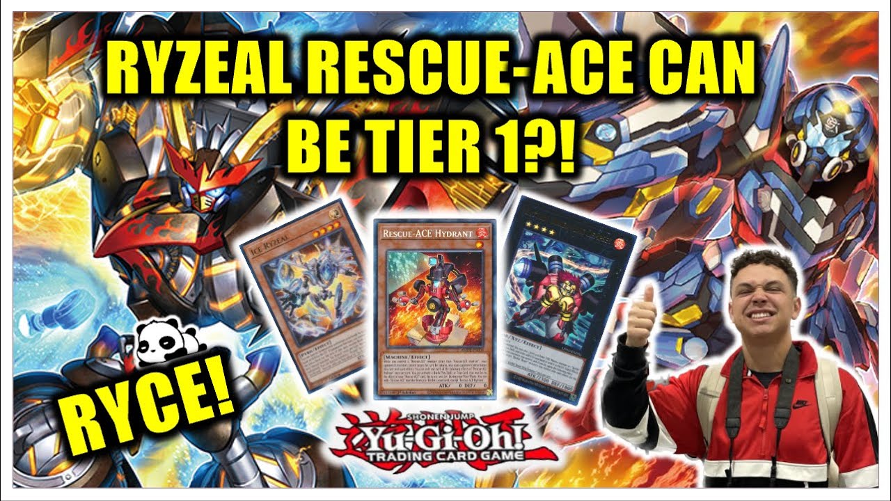 NEW! TIER 1! RYZEAL RESCUE-ACE DECK PROFILE! Yu-Gi-Oh!
