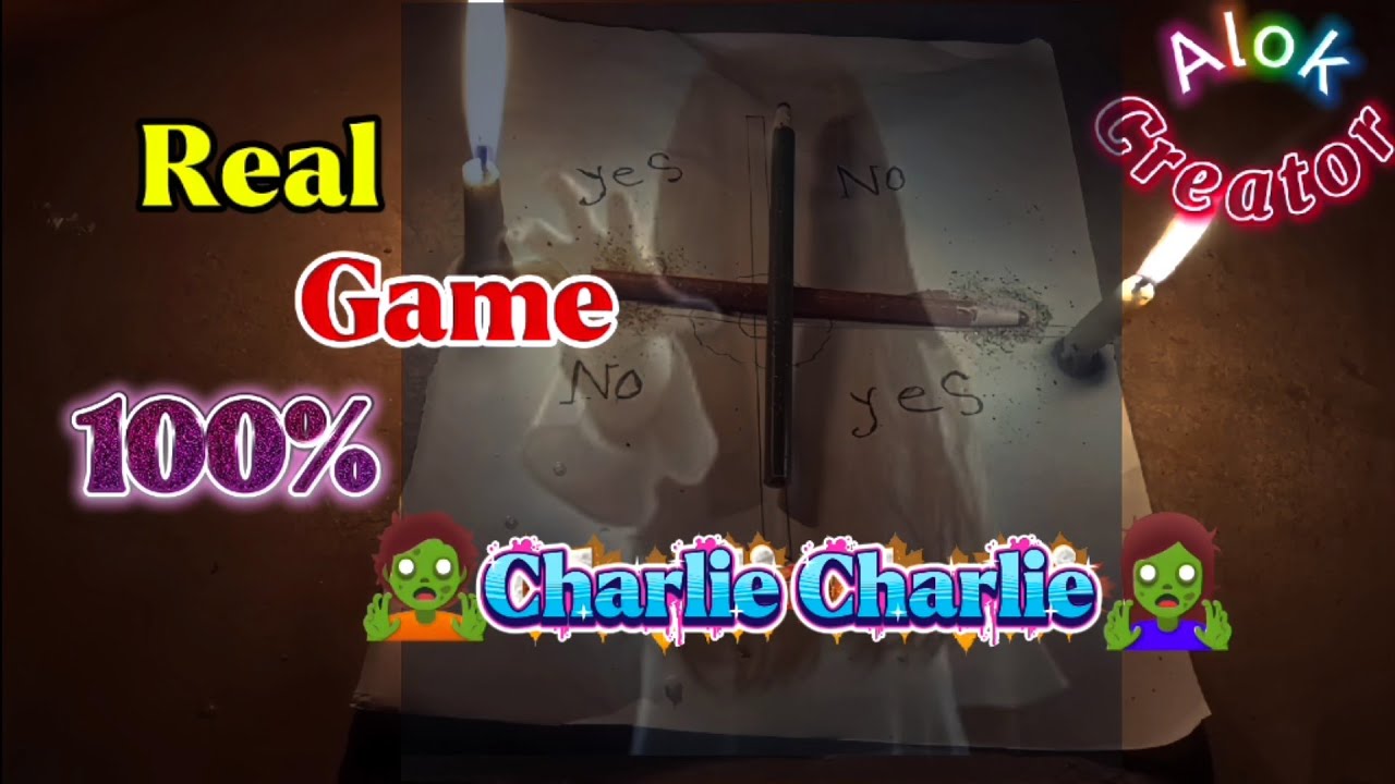 🧟‍♀️ভয়ঙ্কর চার্লি চার্লি গেম 🧟‍♀️ Charlie Charlie Game 🧟#alokesh #creator #new #horhormohadev#game