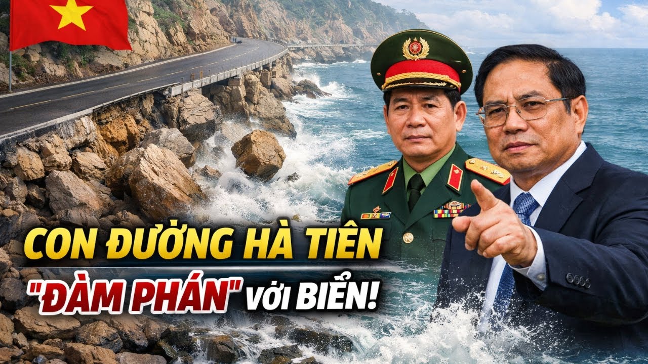 🔴 MỖI KHỐI ĐÁ RƠI XUỐNG BIỂN LÀ MỘT TUYÊN BỐ ÂM THẦM CON ĐƯỜNG HÀ TIÊN ĐANG “ĐÀM PHÁN” VỚI SÓNG BIỂ