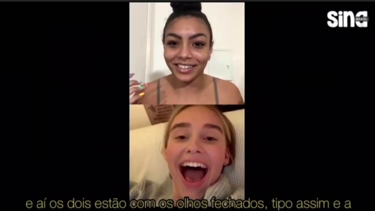 LIVE no Instagram: Any Gabrielly com Sina Deinert LEGENDADO (PT-BR)