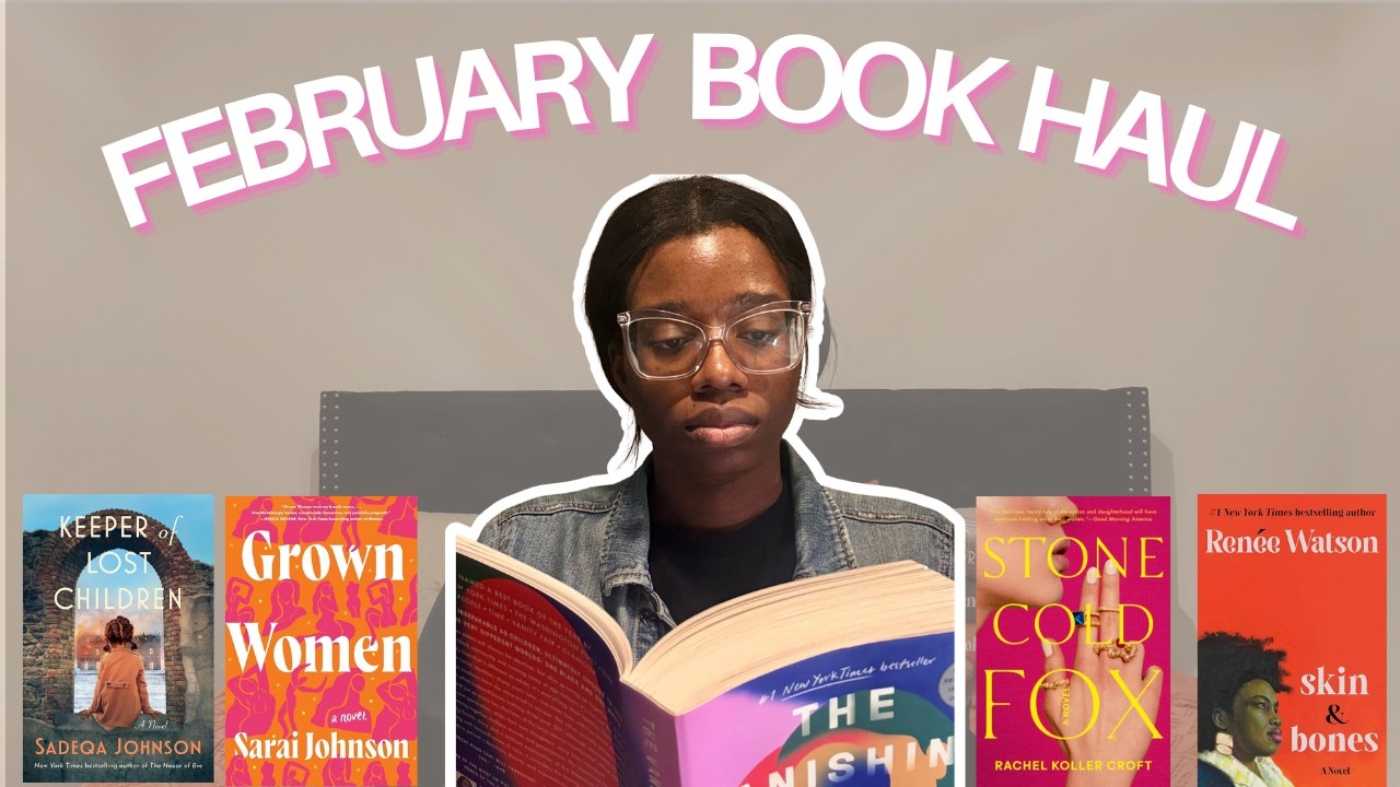 February Book Haul 📚 | Black Literary Fiction, Historical Reads & a Thriller