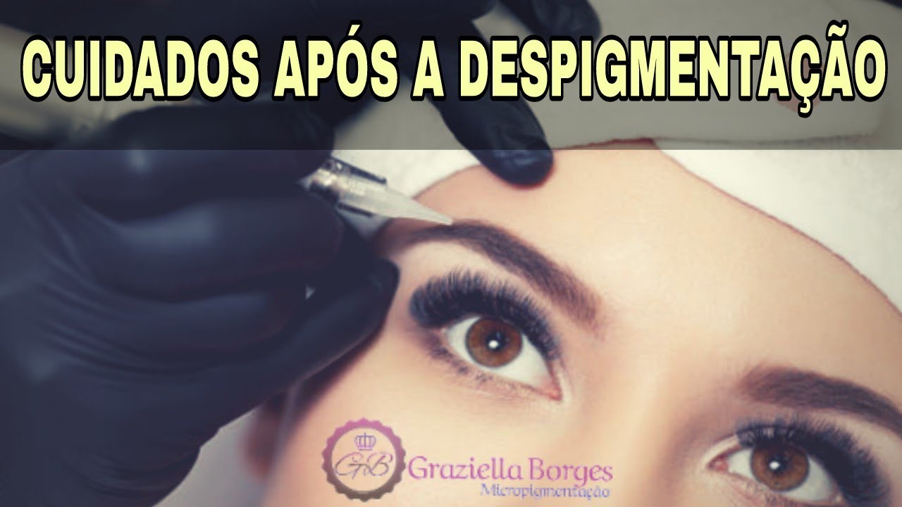 CUIDADOS APÓS A DESPIGMENTAÇÃO DE SOBRANCELHAS