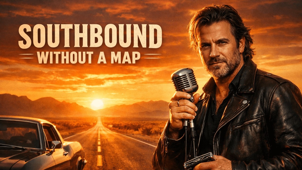 Southbound Without a Map | Southern Blues Rock Road Anthem | Roadfire Rock Original