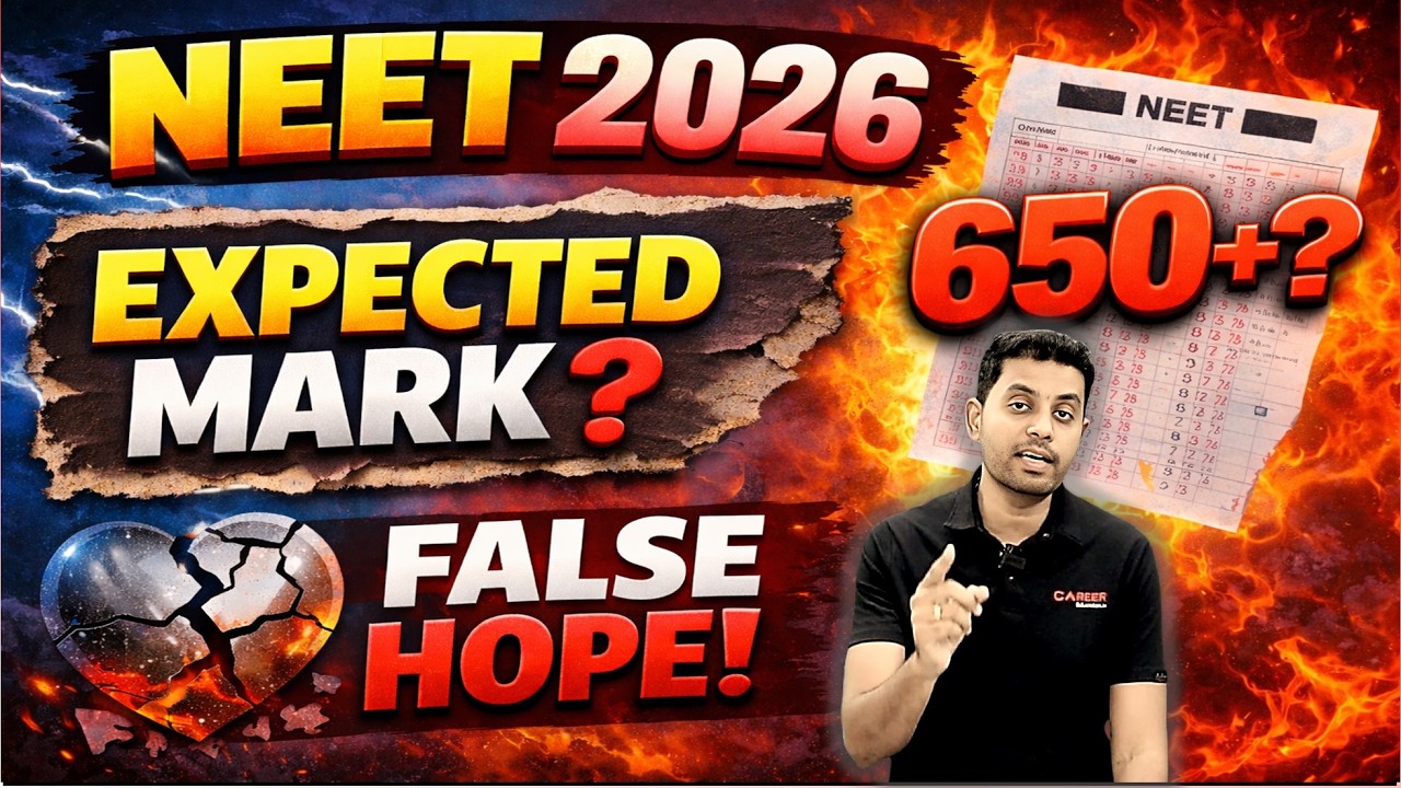 NEET 2026: Expected Mark ஐ நம்பாதீங்க! ❌ | Important Topics 600 +  Topics wise Weightage