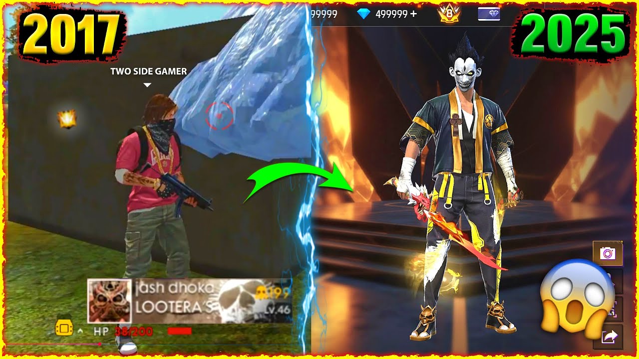 OLD LOST LEGEND 😱 Searching 2017 Old Players id in 2025 - Gaming with Raahim
