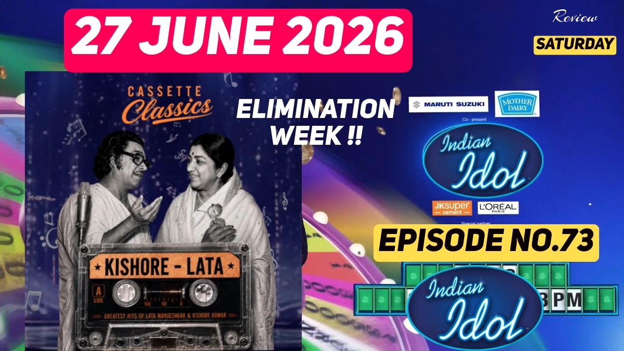 Indian Idol 16: 27 June 26 | Cassette Classics Kishor Episode Live | Today Live Episode Indian Idol