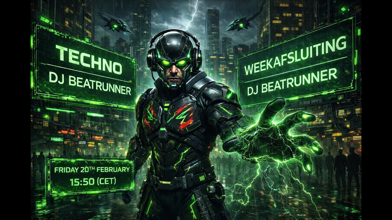 DJ Beatrunner - Techno - weekafsluiting - 8