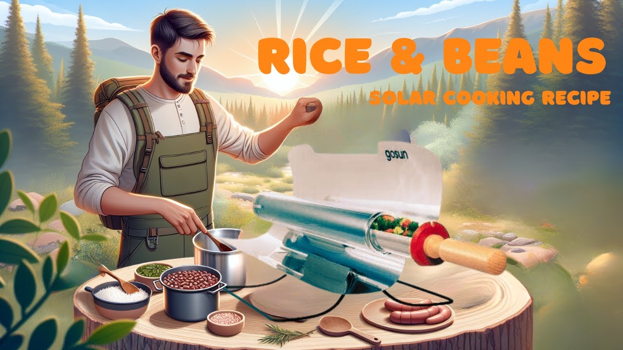 I tried Rice & Beans in the  GoSun Solar Oven - They Rocked!