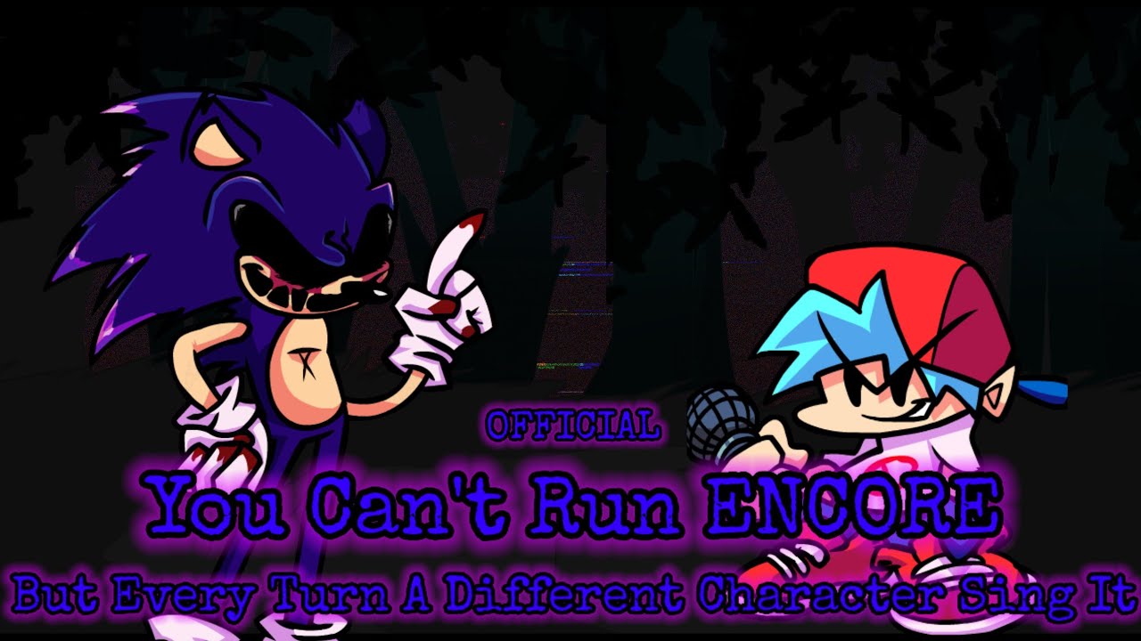 You Can't Run Encore | But Every Turn A different characters sing it🎤🎧