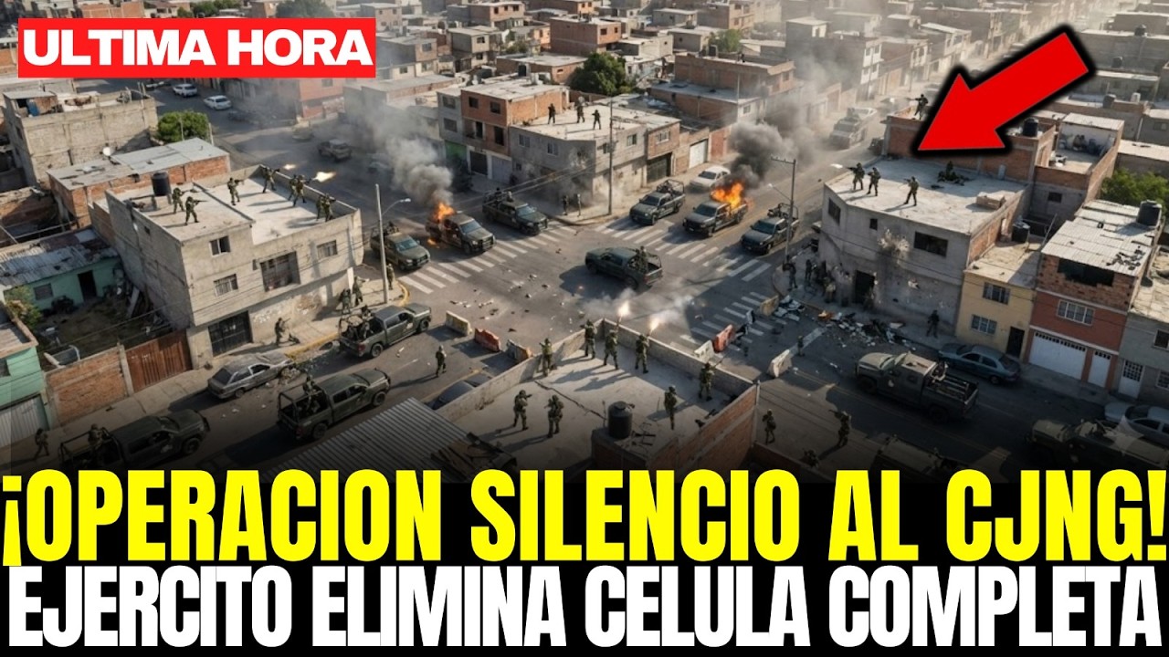 ¡OPERACIÓN SILENCIO! EJÉRCITO ELIMINA CÉLULA COMPLETA 21 CAPTURAS sin DISPARAR UNA SOLA ALERTA