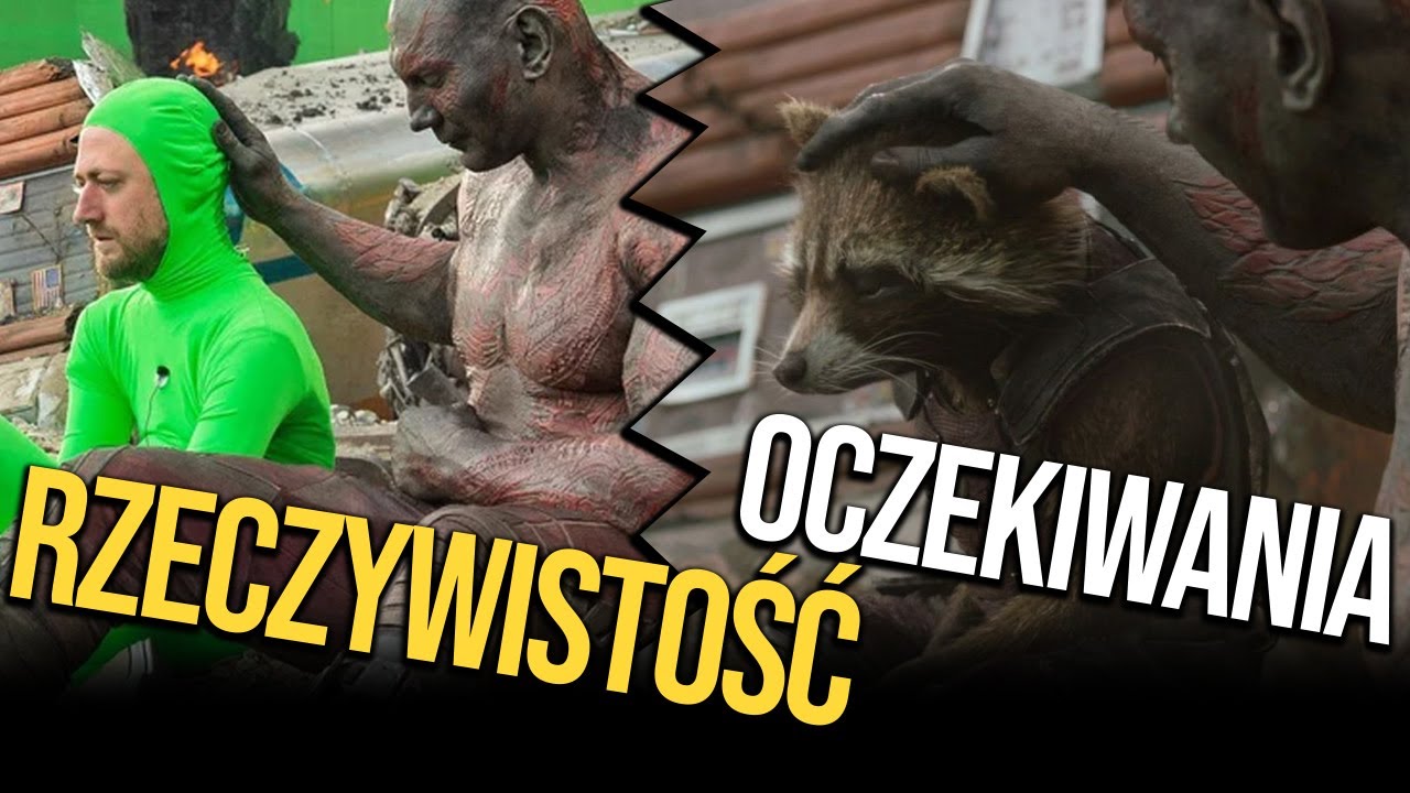 Jak wyglądają filmy przed dodaniem CGI?