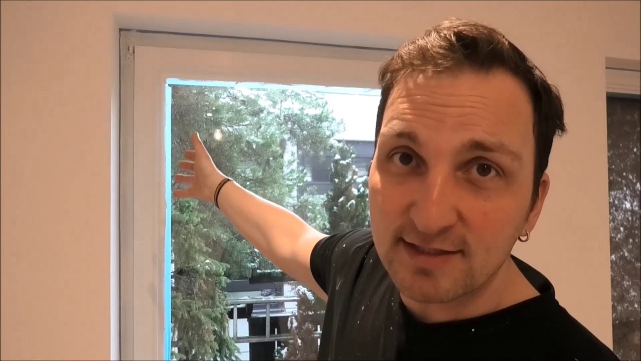 Braune Fenster in weiß lackieren • schnell und effektiv!