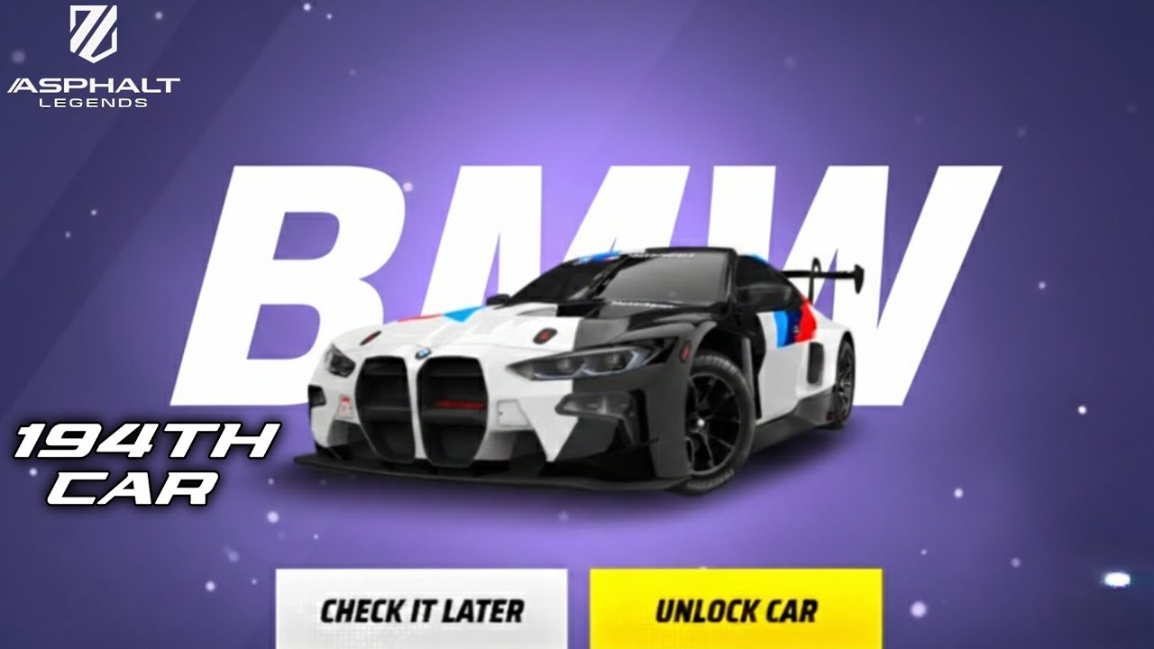 Asphalt-Unite / Car Hunt Start / Unlocking BMW M4 GT3✨️ / My 194Th Car 🤩