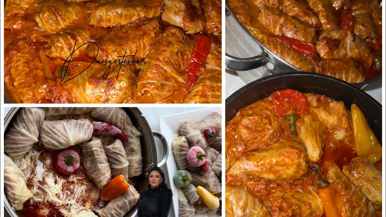 Csülkös töltött káposzta 🤤Töltött káposzta savanyú és füstölt húsossal🤤 Töltött káposzta #káposzta