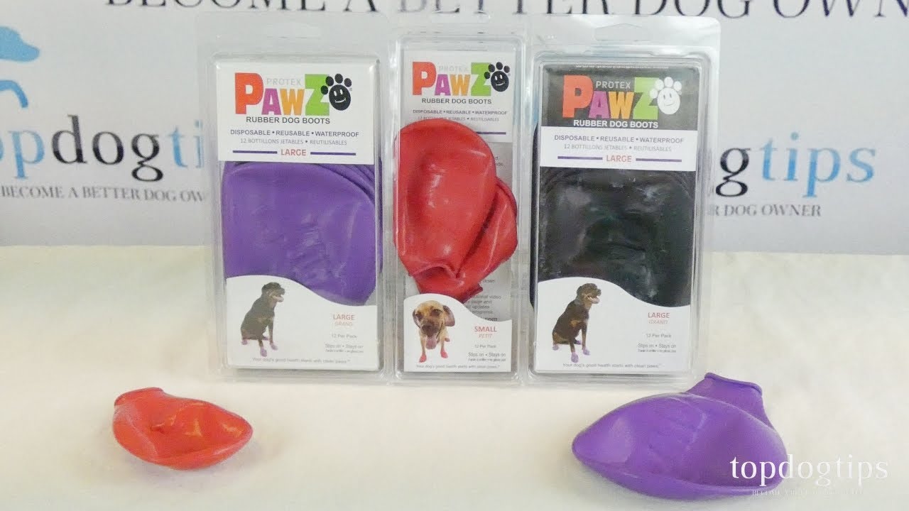 Обзор резиновых сапог для собак Pawz