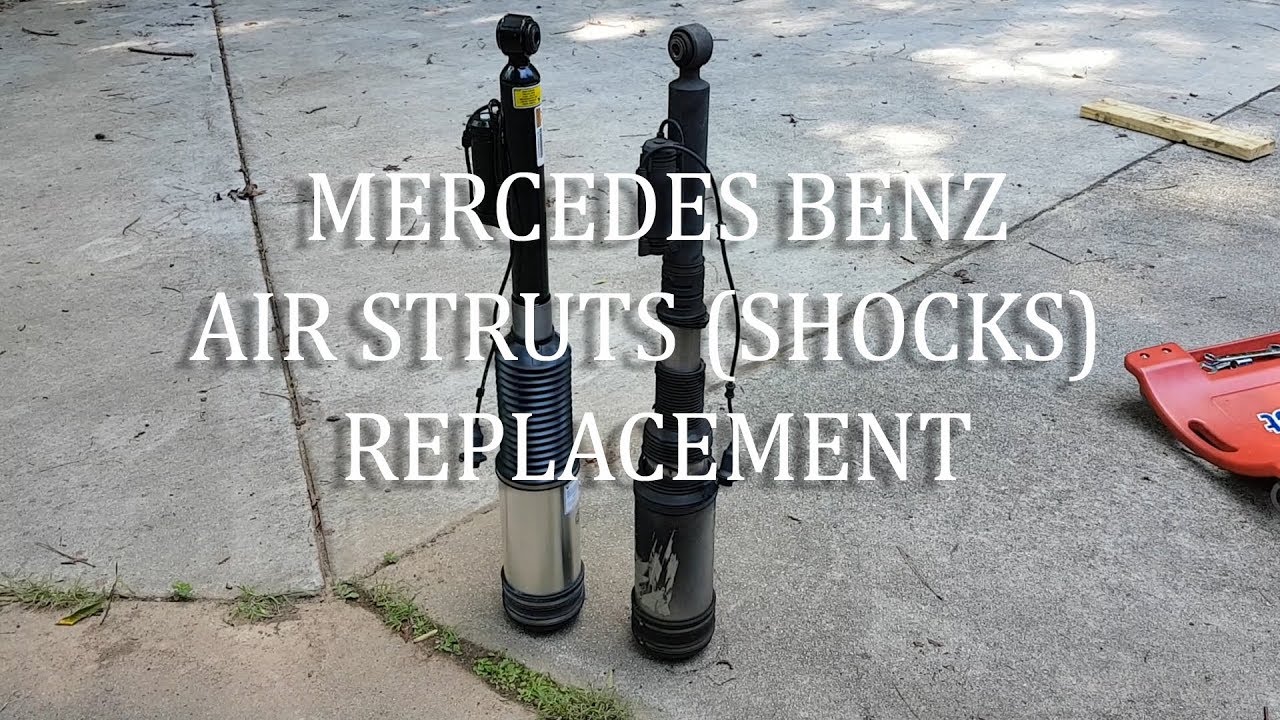 Mercedes Rear Air Shocks Replacement