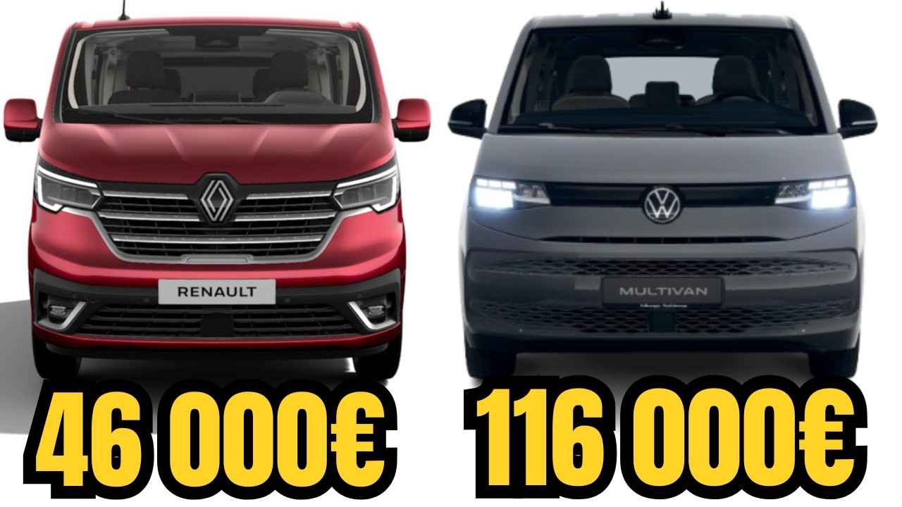 🇫🇷 RENAULT a trouvé l'ASTUCE ULTIME pour PROPOSER un VAN FAMILIAL à PRIX CANON (VW en SUEUR 😂)