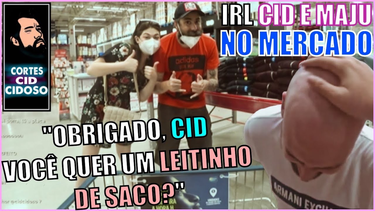 FAZENDO COMPRAS NO ATACADÃO COM UM INSCRITO... CARECA!!! l IRL CID E MAJU NO MERCADO