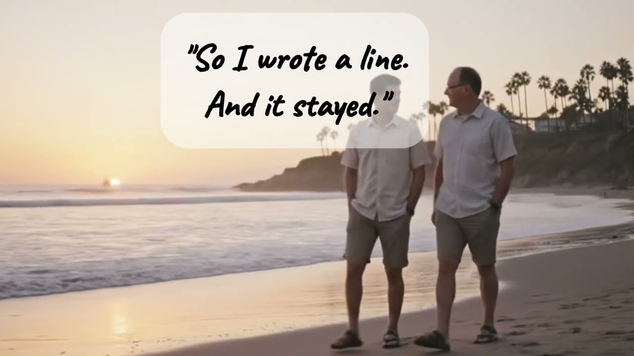 Lines That Kept Me Company. #quietreflections  #presence  #emotionalcalm  #visualnovel #ocean