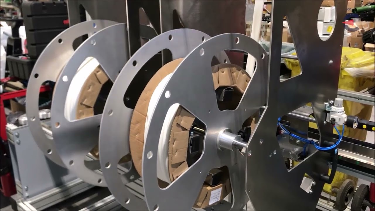 SM-325-HA | Automatic welding and cutting machine for PVC tunnels