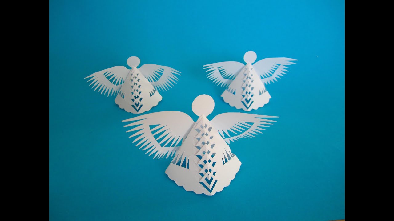 DIY:Engel aus Papier || DIY:angels made of paper