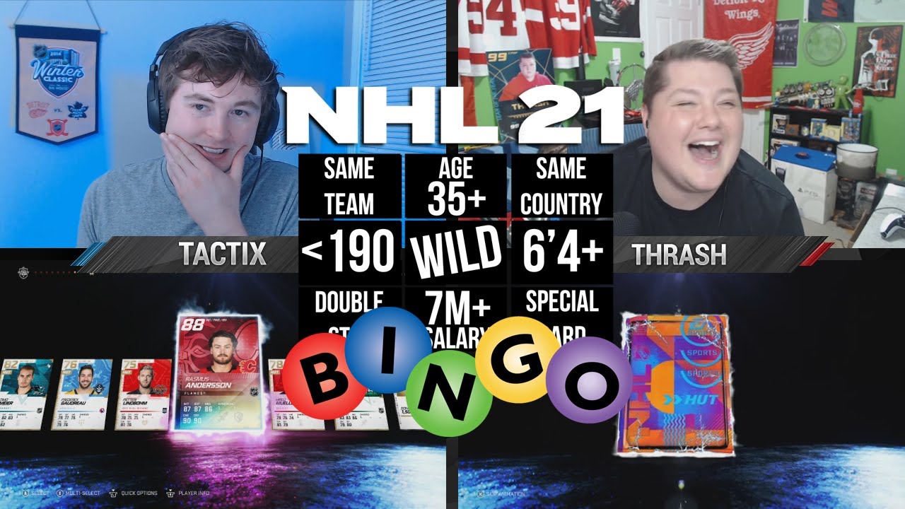 NHL 21 HUT BINGO! TOTS PACK OPENING w/ Thrash