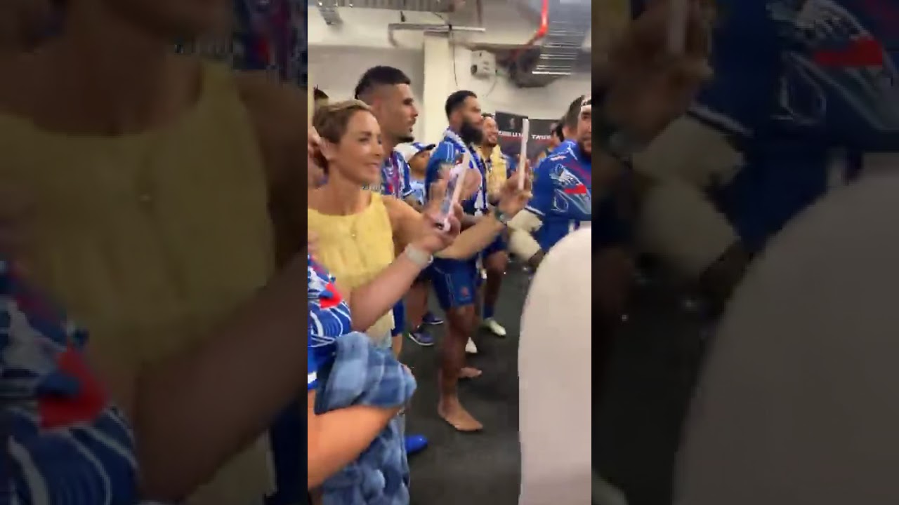 Toa Samoa Fiafia after beating Tonga 34-6 @ Suncorp 26/10/25
