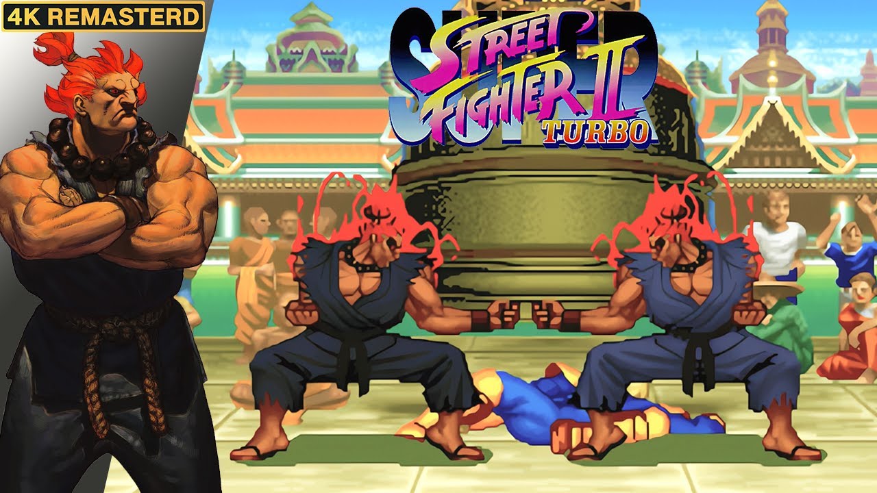 Super Street Fighter II Turbo Akuma Longplay (Arcade) [4K/Remastered/60FPS]
