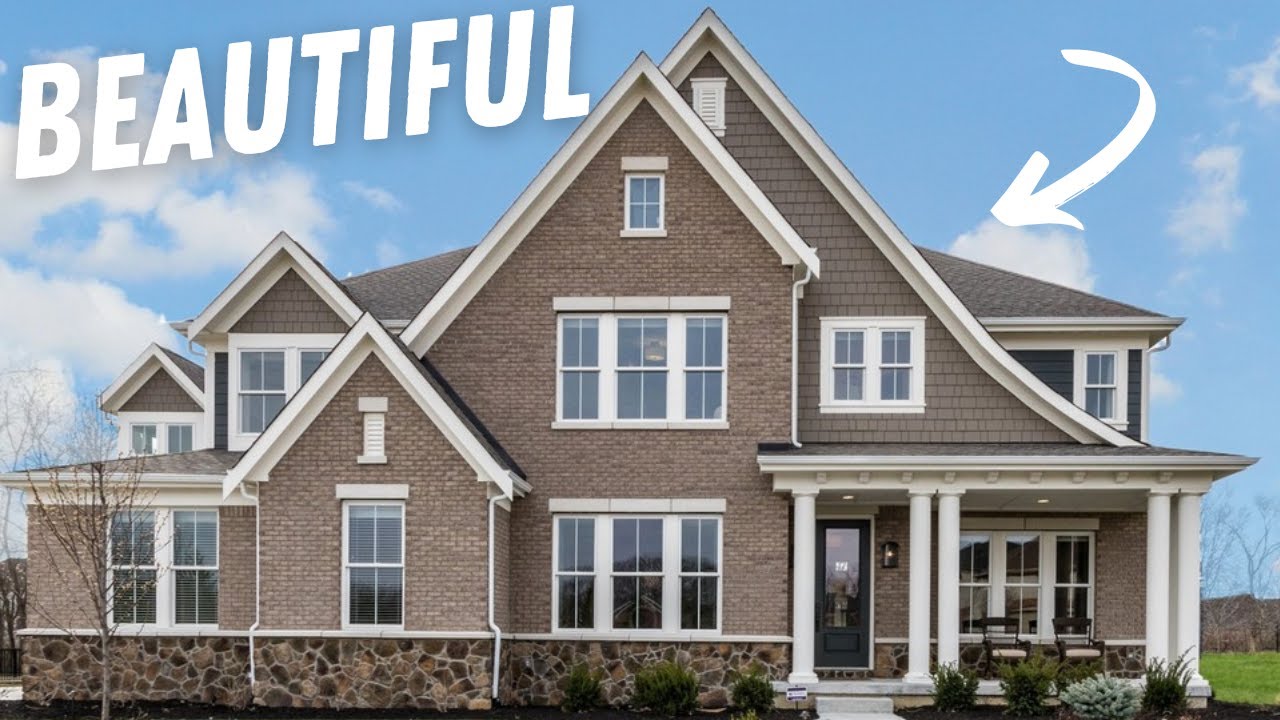 Amazing! | New Model Home Tour! | Fischer Homes | Fishers Indiana Real Estate!